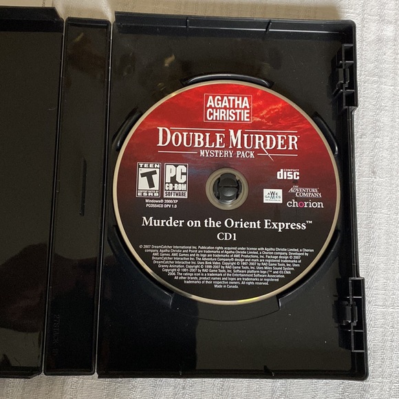 Agatha Christie Double Murder Mystery Pack - PC CD Games for Windows - Picture 11 of 15